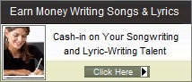 Earn money writing hit songs and lyrics